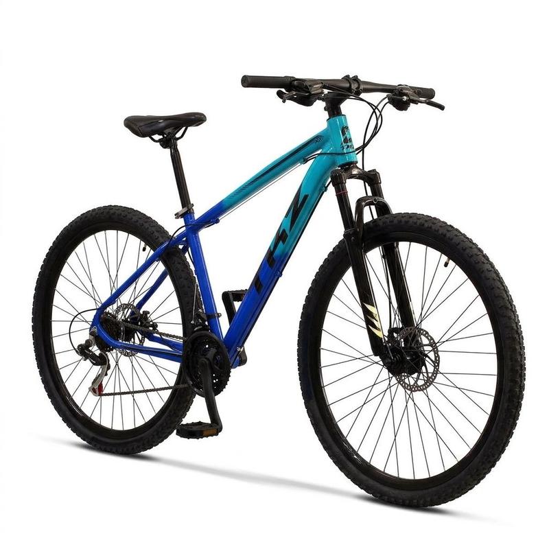 Bicicleta Aro 29 TKZ Fuji Alumínio 21 Vel Freio a Disco Suspensão
